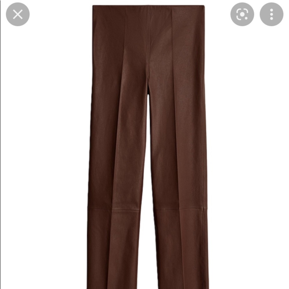 Malene birger Florentine leather trousers